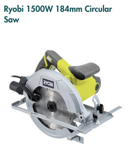 Ryobi 1500w 184mm circular shop saw