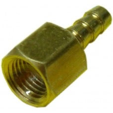 AIR HOSE ADAPTOR Brass FEMALE 1/4 x1/4 H